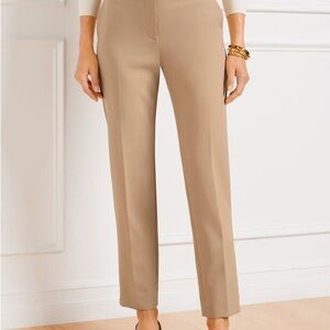 Talbots Classic Tan Straight Leg Pants